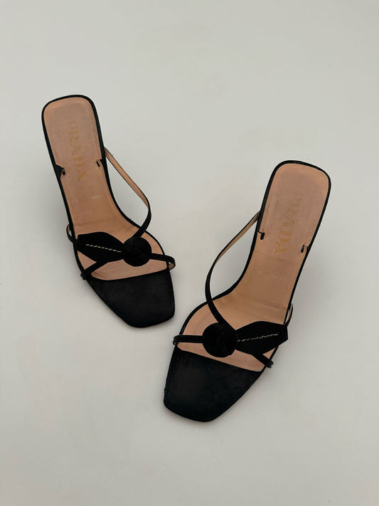 Prada Flower Heels (36,5)