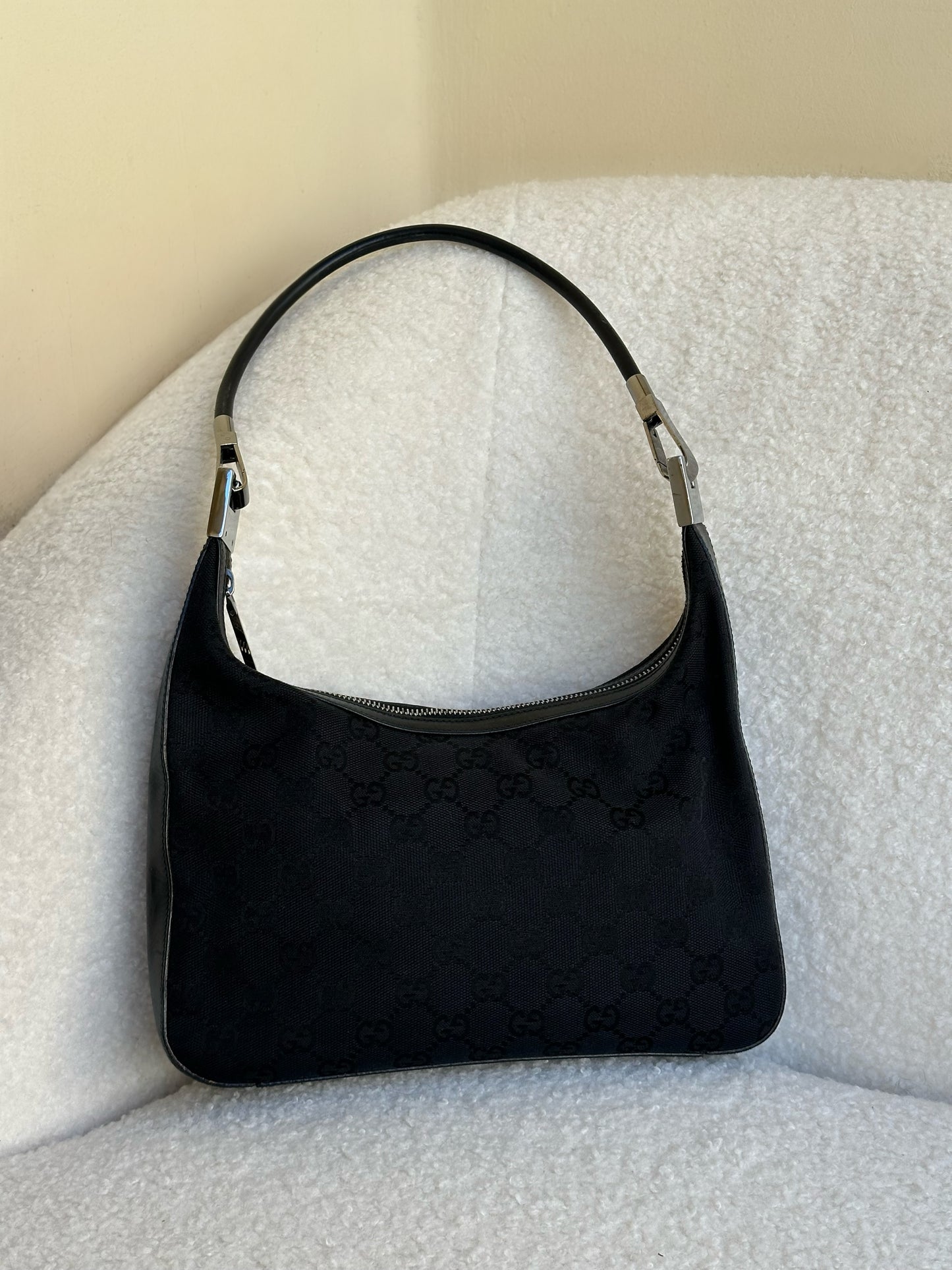 Gucci Monogram Hobo Bag