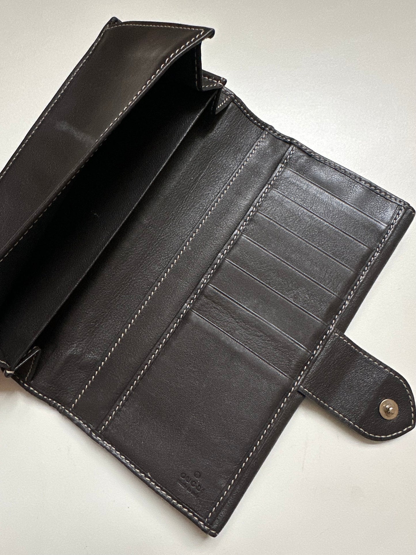 Gucci Monogram Heart Wallet