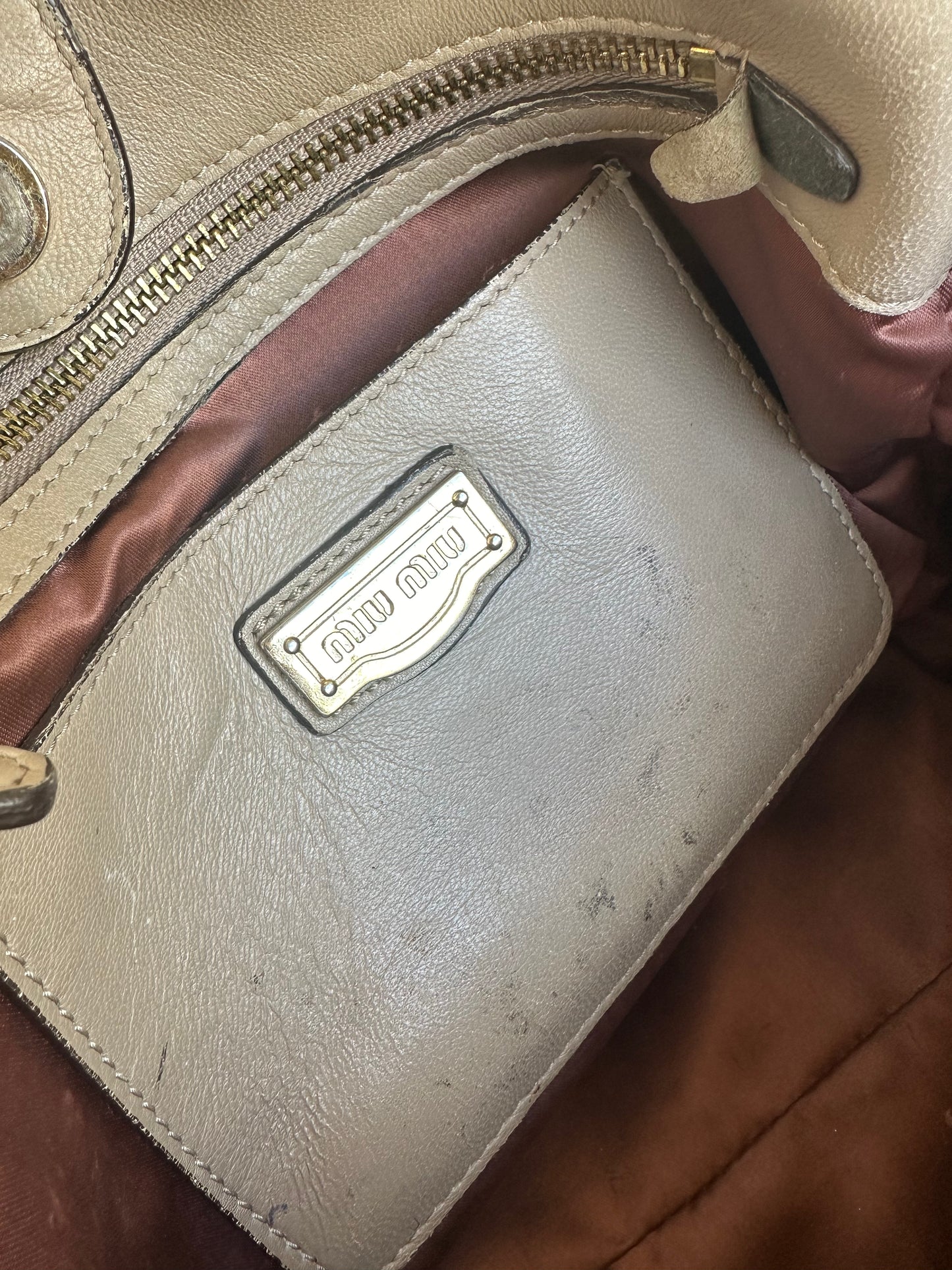 Miu Miu Leather Bag