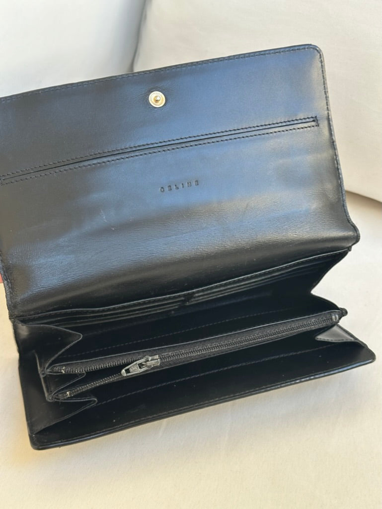 Celine Leather Wallet with Box