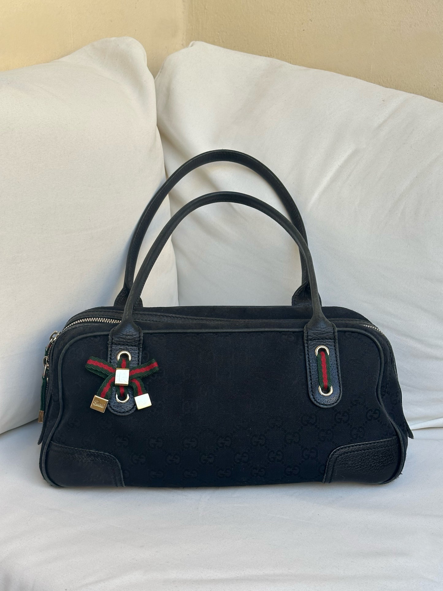 Gucci Prince Boston Monogram Bag