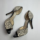 Manolo Blahnik Pony Hair Animal Print Heels (40)