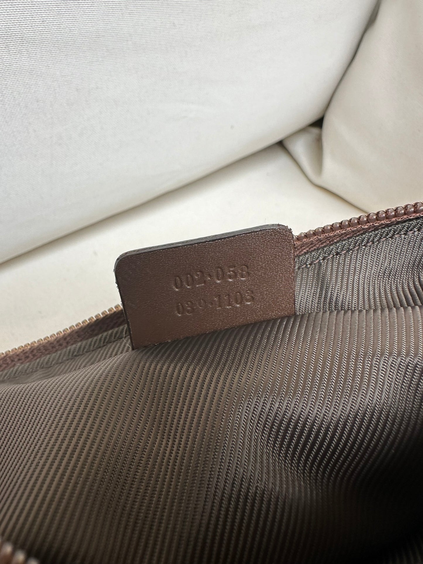 Gucci Boat Pochette Brown