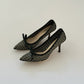 Prada Checked Pumps (36)
