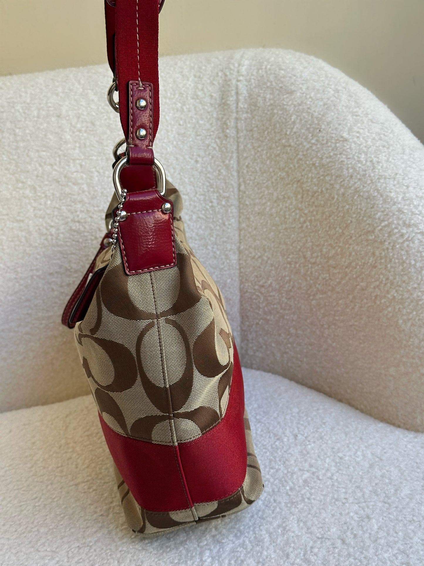 Coach Monogram Hobo Bag