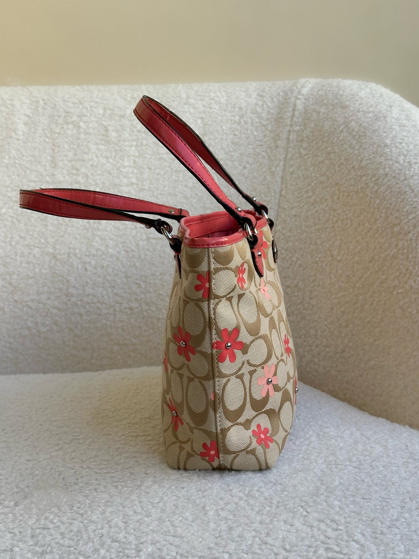 Coach Flower Monogram Bag