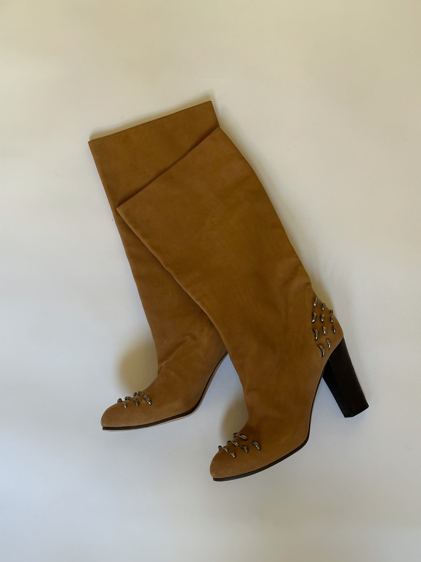 Chloe Leather Boots (38,5)