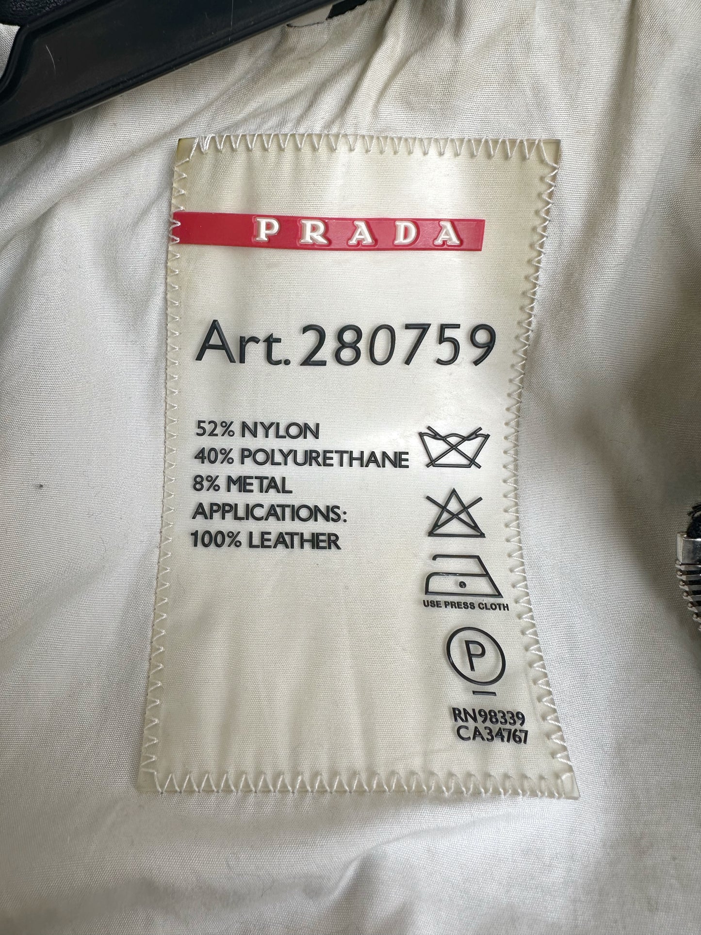 Prada Nylon Outdoor Jacket (S)